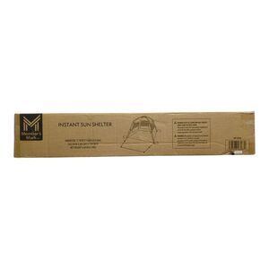 Member's Mark Instant Sun Shelter with Integrated Frame & Extended Floor, Blue